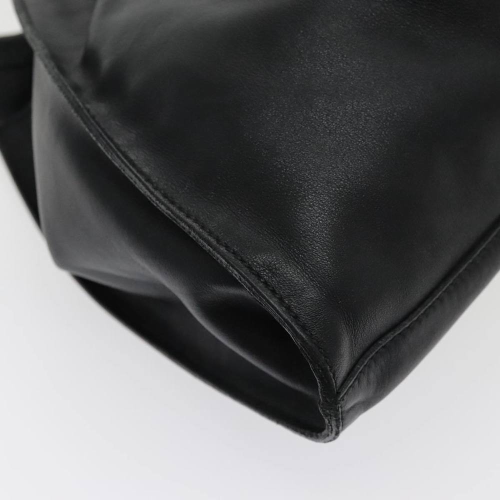 GUCCI Hand Bag Leather Black Silver 001 4335 Auth yk15437 - Picture 15 of 16